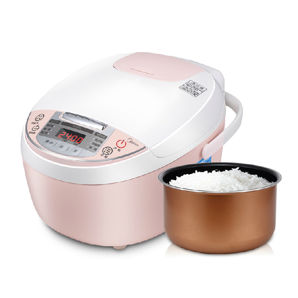 电饭煲 4l 智能预约 数码显示 黄晶陶瓷内胆mb-wfs4018q